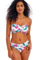 Freya Swim - Palm Paradise Bikini Bandeau bra with detachable straps E-I cup