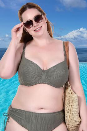LACE Design - Plunge Bikini Top - Padded - E-H cup - LACE Swim #10