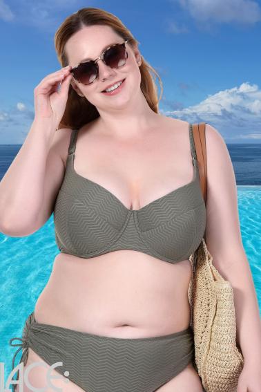 LACE Design - Plunge Bikini Top - Padded - E-H cup - LACE Swim #10